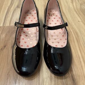 SO Shiny Black Kids Mary Jane Dress Shoes Size 5